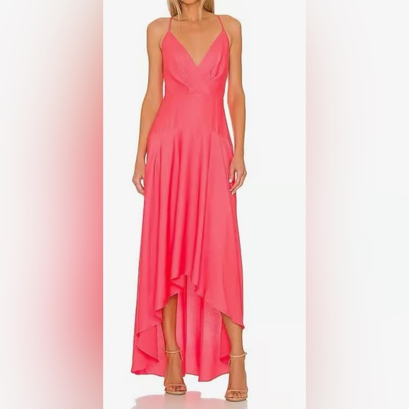 BCBGMAXAZRIA Crossback Evening Dress SIZE 4 NWT